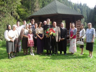 Botez la Rodna, Bistrița în râul Someș 2014