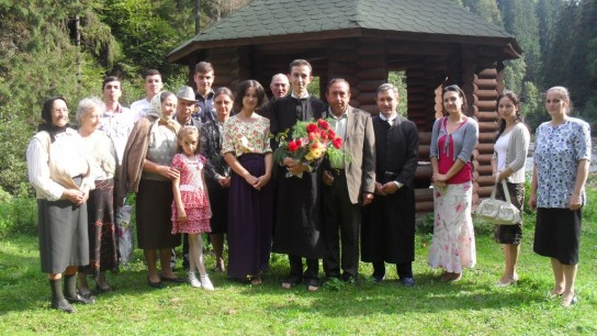Botez la Rodna, Bistrița în râul Someș 2014